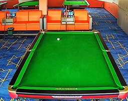 内蒙古通辽某台球馆使用开宁慢直播设备进行赛事直播