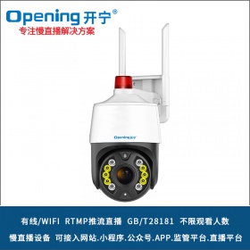 6倍变焦300万有线/WIFI慢直播智能小球KN-WF87M3A-6ZB